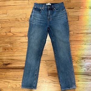 Madewell the perfect vintage jean in heathcote wash